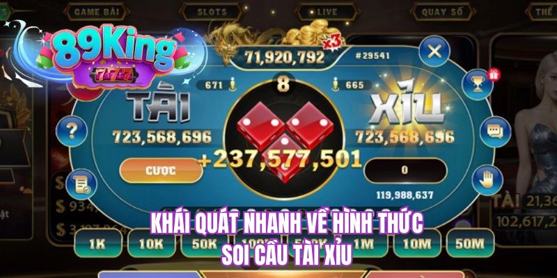 Khái quát nhanh về hình thức soi cầu tài xỉu